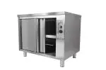 RVS Warmhoudkast - Schuifdeuren - H 85 x B 160 x D 70 CM - G-Line HW-033963 €789.00 Warmhoudkasten
