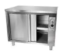RVS Warmhoudkast - Schuifdeuren - H 85 x B 160 x D 70 CM - G-Line HW-033963 €789.00 Warmhoudkasten