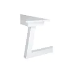 Picknickbank / tafel - Maxa - Wit - Aluminium - 200 Cm - G-Line HW-44384 €499.00 Terrastafel
