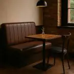 Eetbank Bistro - Bruin - B 120 CM - G-Line HW-017008 €199.00 Horeca eetbanken