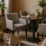 Stoel Andalusia - Armleuning - Grijs - G-Line HW-019062 €84.95 Lederen stoelen