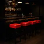 Barkruk Napels - Rood - Kunstleer - G-Line HW-019090 €54.95 Horeca barkrukken