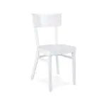 Stoel Brussel - Wit - Hout - G-Line HW-09061 €84.95 Houten stoelen