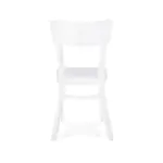 Stoel Brussel - Wit - Hout - G-Line HW-09061 €84.95 Houten stoelen