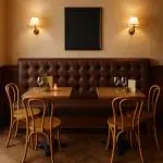 Eetbank Amsterdam - Bruin - B 122 CM - G-Line HW-051466 €249.00 Horeca eetbanken