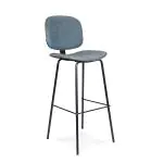 Barkruk Louis - Blauw - Kunstleer - G-Line HW-044333 €59.95 Horeca barkrukken