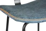 Barkruk Louis - Blauw - Kunstleer - G-Line HW-044333 €59.95 Horeca barkrukken
