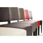 Stoel Rome - Taupe - Kunstleer - G-Line HW-32322 €54.95 Lederen stoelen