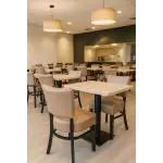 Stoel Rome - Taupe - Kunstleer - G-Line HW-32322 €54.95 Lederen stoelen
