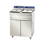 Friteuse - Elektrisch - Staand model - 2 x 13 Liter - 2 x 400V - G-Line HW-058152 €899.00 Friteuses 400 volt