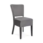 Stoel Rome - Donkergrijs - Velvet - G-Line HW-58214 €59.95 Stoffen stoelen