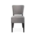Stoel Rome - Donkergrijs - Velvet - G-Line HW-58214 €59.95 Stoffen stoelen