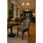 Stoel Rome - Donkergrijs - Velvet - G-Line HW-58214 €59.95 Stoffen stoelen