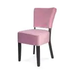 Stoel Rome - Roze - Velvet - G-Line HW-58222 €59.95 Stoffen stoelen