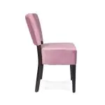 Stoel Rome - Roze - Velvet - G-Line HW-58222 €59.95 Stoffen stoelen