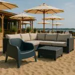 Terrasstoel Rosalie - Stapelbaar - Antraciet - G-Line HW-61265 €37.50 Terrasstoelen