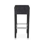 Terras Barkruk Mezza - Gevlocht - Zwart - Kunststof - G-Line HW-16766 €69.95 Terras barkrukken