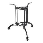 Tafelonderstel / Tafelpoot - 3 Teens - Zwart - Aluminium - G-Line HW-43032 €52.50 Horeca tafelonderstellen