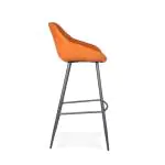 Barkruk Cordoba - Terracotta - Ribstof - G-Line 21616 €89.95 Horeca barkrukken
