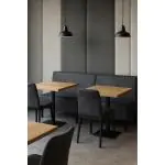 Eetbank Valencia - Antraciet - B 120 CM - G-Line 71728 €179.00 Horeca eetbanken