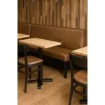 Eetbank Valencia - Bruin - B 120 CM - G-Line 71727 €179.00 Horeca eetbanken