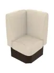 Hoekbank Bistro - Crème - G-Line 17030 €289.00 Horeca eetbanken