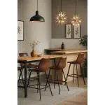 Barkruk Nicolas - Cognac - Kunstleer - Zithoogte 80 CM - G-Line 71387 €79.95 Horeca barkrukken