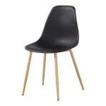 Stoel Luana - Zwart / Houtlook - G-Line 81307 €33.95 Houten stoelen