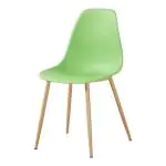 Stoel Luana - Lichtgroen / Houtlook - G-Line 81311 €33.95 Houten stoelen