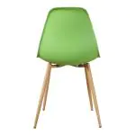 Stoel Luana - Lichtgroen / Houtlook - G-Line 81311 €33.95 Houten stoelen