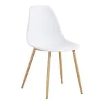 Stoel Luana - Wit / Houtlook - G-Line 81308 €33.95 Houten stoelen