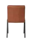 Stoel - Matty - Microvezel - Cognac - Stapelbaar - G-Line HW-130097 €79.95 Metaal stoelen