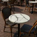 Terrastafelblad - Marmer Wit - Outdoor - G-Line outdoor-5657 €55.96 Horeca terras tafelbladen