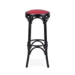 Barkruk Café - Bordeaux Zitting - Noten - G-Line HW-135502 €89.00 Horeca barkrukken
