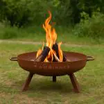 Vuurkorf - 4 Poten - Roest - Staal - Ø 55 CM - G-Line HW-137898 €53.00 Terras verwarmers