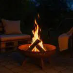 Vuurkorf - 4 Poten - Roest - Staal - Ø 55 CM - G-Line HW-137898 €53.00 Terras verwarmers