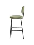 Barkruk Rondo - Lichtgroen - Velvet - G-Line HW-139682 €59.95 Horeca barkrukken