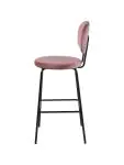 Barkruk Rondo - Roze - Velvet - G-Line HW-139685 €59.95 Horeca barkrukken