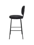 Barkruk Rondo - Zwart - Teddy - G-Line HW-139681 €59.95 Horeca barkrukken