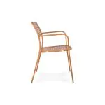Terrasstoel Toscane - Stapelbaar - Terracotta - G-Line HW-146556 €34.95 Terrasstoelen