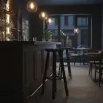 Barkruk Oude Ijssel - Noten - G-Line HW-17854 €59.00 Horeca barkrukken