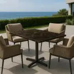 Terrastafelblad - Marmer Bruin - Outdoor - G-Line outdoor-5658 €55.96 Horeca terras tafelbladen