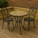 Terrastafel Spain - Keramiek - Rond - Ø 70 CM - G-Line GL-149165 €89.95 Terrastafel