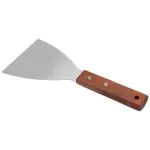 Plaatmes - 10 CM - RVS - Hout - G-Line GL-168544 €3.99 Plaatmessen