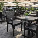 Terrasstoel Nerano - Kunststof - Antraciet - G-Line GL-169151 €27.95 Terrasstoelen