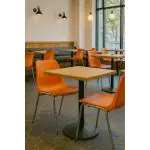 Stoel Helene - Oranje - G-Line HW-01004 €29.95 Kunststof stoelen