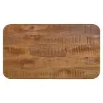 Tafelblad - Afgeronde Hoeken - Mango Rough - 120 x 70 CM - G-Line 130024 €119.95 Horeca tafelbladen