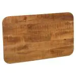 Tafelblad - Afgeronde Hoeken - Mango Rough - 120 x 70 CM - G-Line 130024 €119.95 Horeca tafelbladen