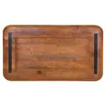 Tafelblad - Afgeronde Hoeken - Mango Rough - 120 x 70 CM - G-Line 130024 €119.95 Horeca tafelbladen