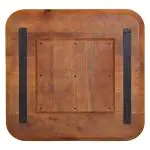 Tafelblad - Afgeronde Hoeken - Mango Rough - 70 x 70 CM - G-Line 130022 €79.95 Horeca tafelbladen